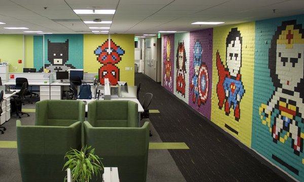 利用便利貼設計自己的主題