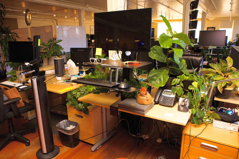 50人以下辦公室設計效果圖6