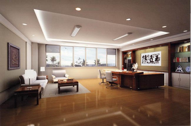 總經(jīng)理辦公室設計：突出大氣，有文化和穩(wěn)重