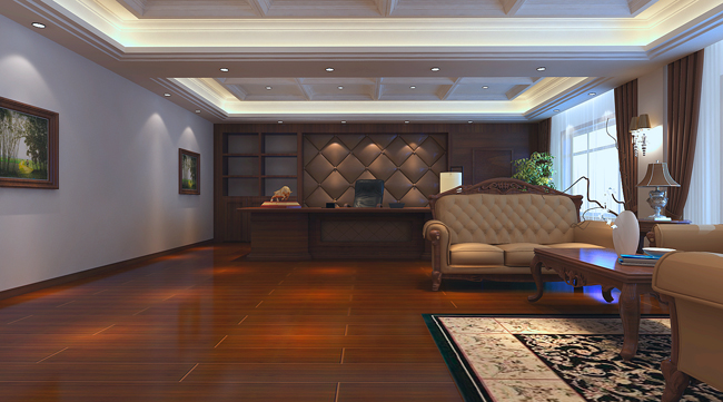 總經(jīng)理辦公室設計：主色調要簡潔，明亮