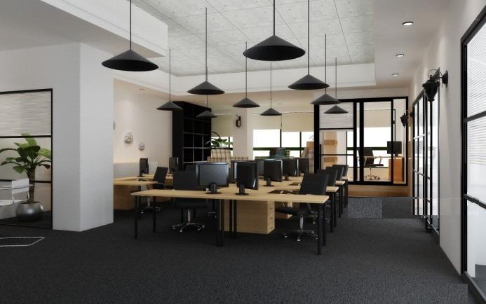 辦公室裝修完畢