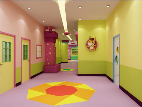 地面鋪設要色彩、圖案、鋪設構成變化