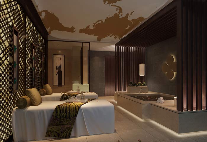 養(yǎng)生會所按摩房裝修設(shè)計(jì)案例效果圖