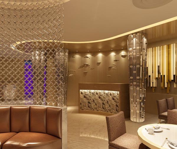 茶餐廳前臺裝修設計