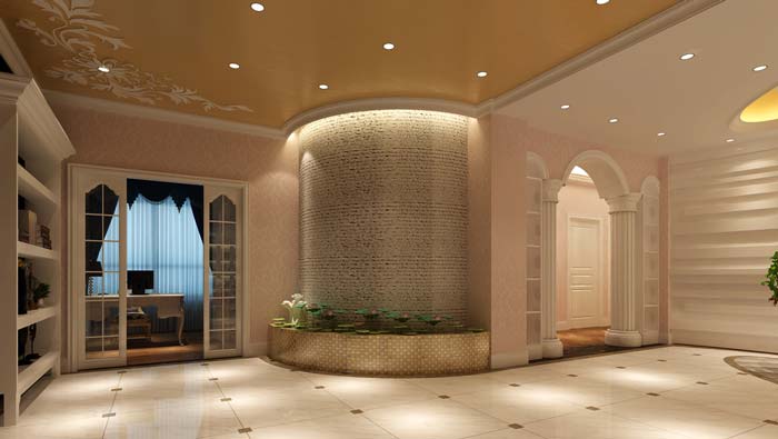 溫馨、浪漫美容院裝修設(shè)計(jì)案例