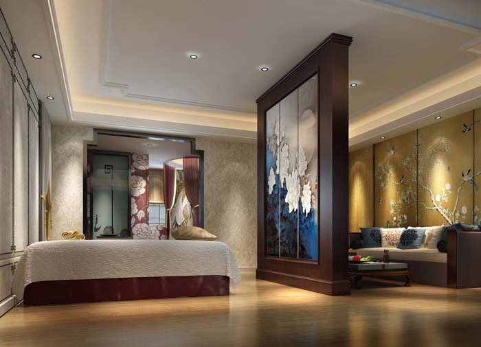 魅麗嘉美容會所隔斷裝修設計案例效果圖