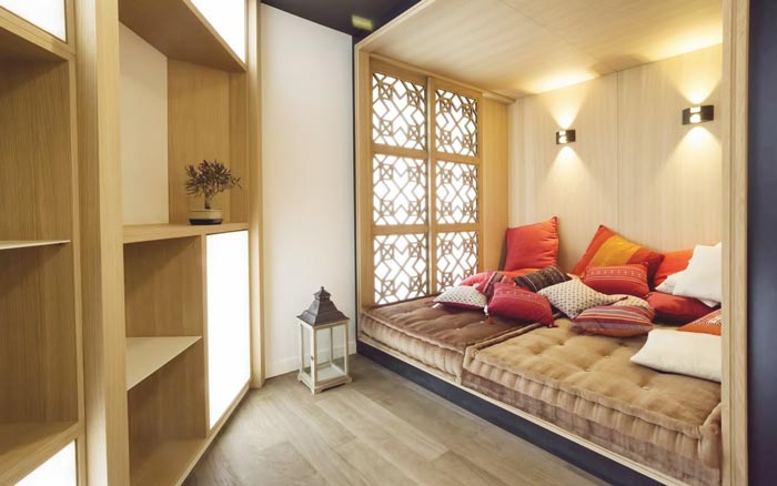 互聯(lián)網(wǎng)公司辦公室學習區(qū)域裝修設(shè)計案例效果圖