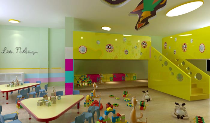 幼兒教育機構(gòu)教室裝修設(shè)計案例