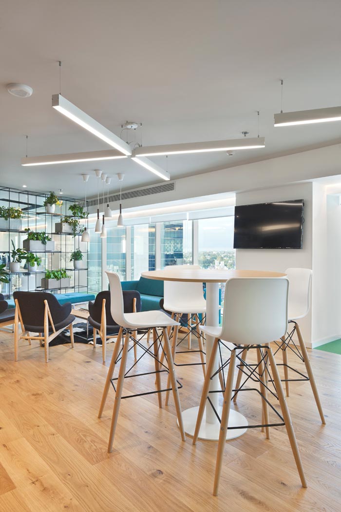 醫藥公司辦公室休息區域裝修設計案例效果圖