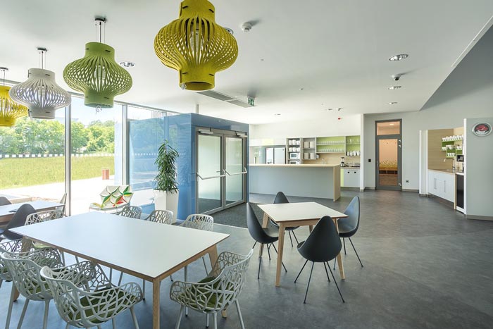 軟件開發公司辦公室茶水間裝修設計案例效果圖