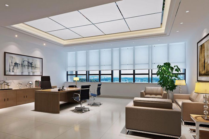 杭州濱江總經理辦公室裝修設計效果圖