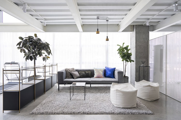 家具公司辦公室洽談區(qū)裝修設(shè)計(jì)效果圖