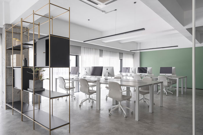 家具公司辦公室辦公區(qū)裝修設(shè)計(jì)效果圖