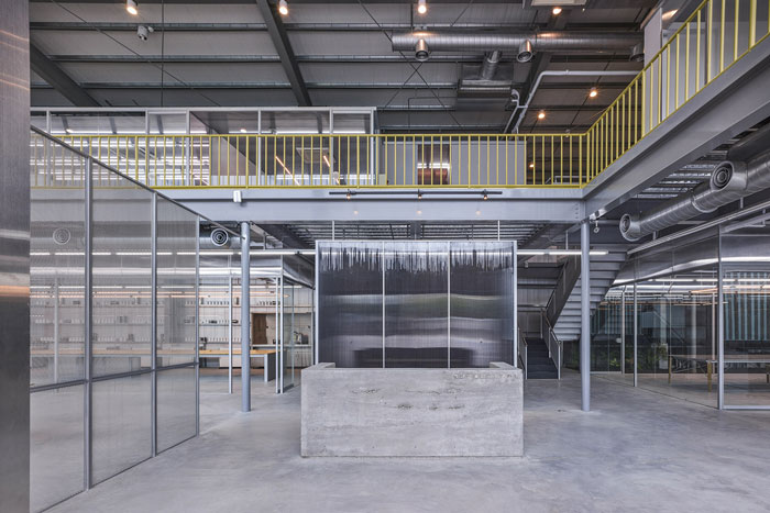 廠房辦公室入口門廳裝修設計效果圖