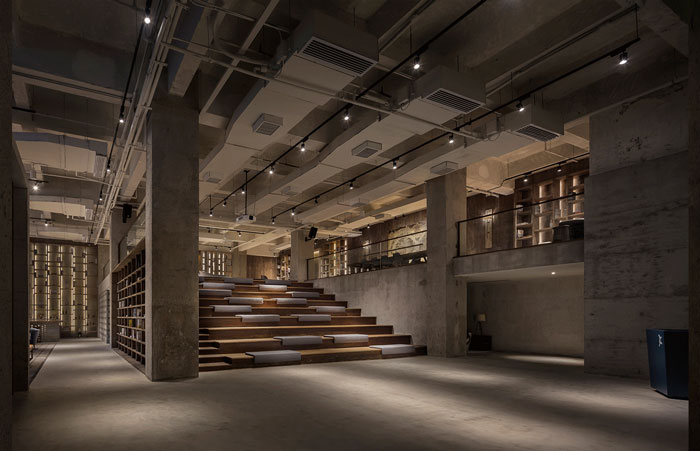 智能辦公室休息區裝修設計效果圖