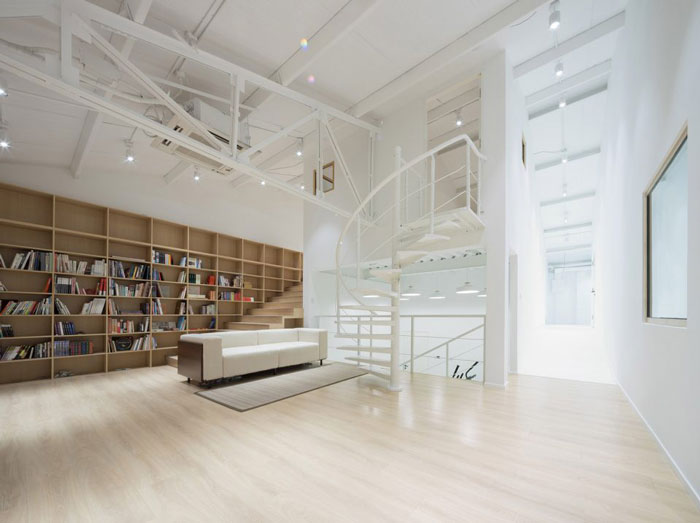 電影影視工作室閱讀區裝修設計效果圖