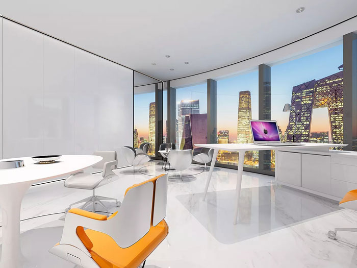 集團辦公室休息區(qū)裝修設(shè)計效果圖