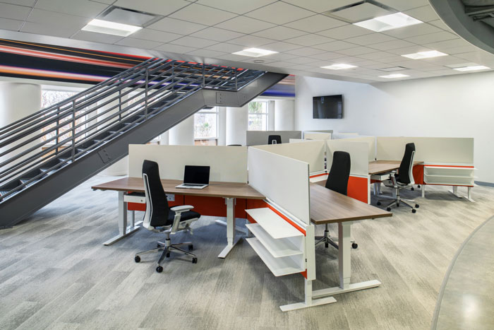 營(yíng)銷策劃公司辦公室辦公區(qū)裝修設(shè)計(jì)效果圖