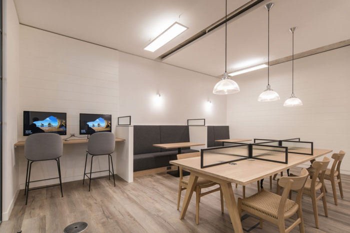 女裝公司辦公室討論區裝修設計效果圖