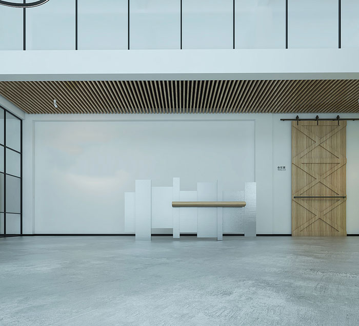 舊辦公室會議室改造裝修設計效果圖