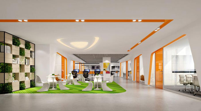 杭州瓶窯辦公室辦公區(qū)裝修設(shè)計方案