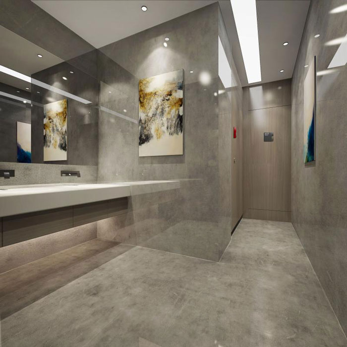 杭州瓶窯辦公室洗手間裝修設(shè)計方案