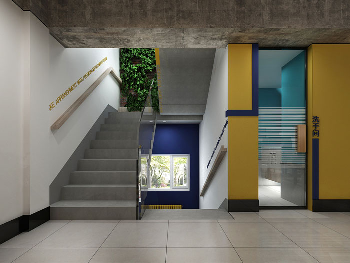 辦公室樓梯布局設計方案