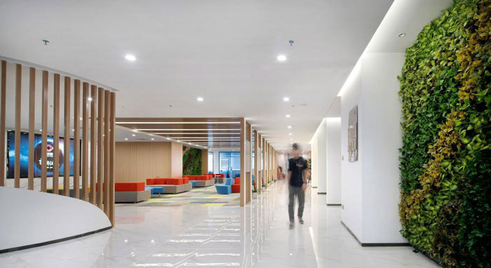 杭州建德辦公室過道裝修設計方案