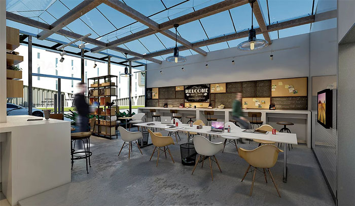 創業孵化基地效果圖