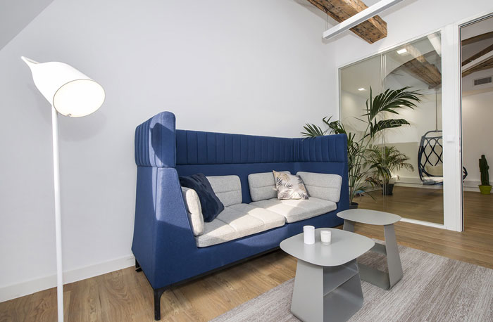 金融公司辦公室交流區裝修設計效果圖