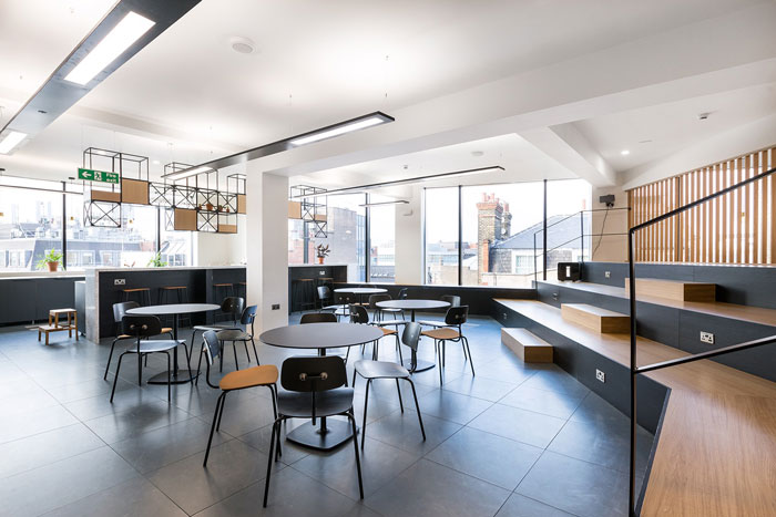 數據公司辦公室休息區裝修設計效果圖