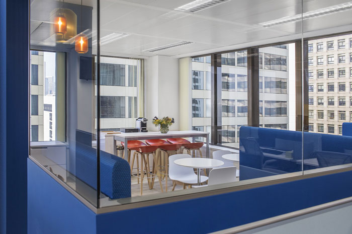 金融理財公司辦公室茶水間裝修設計效果圖