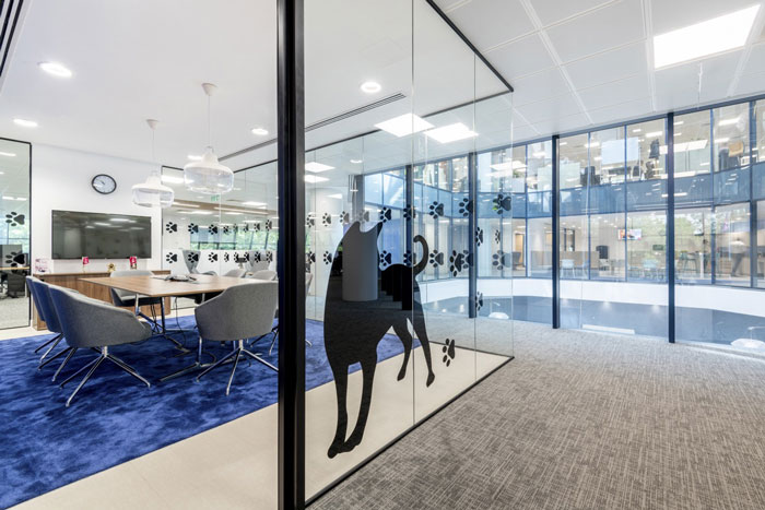 寵物醫(yī)院辦公室動線裝修設計效果圖