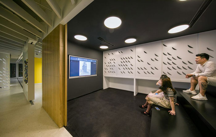 杭州武林廣場辦公室休息區裝修設計效果圖