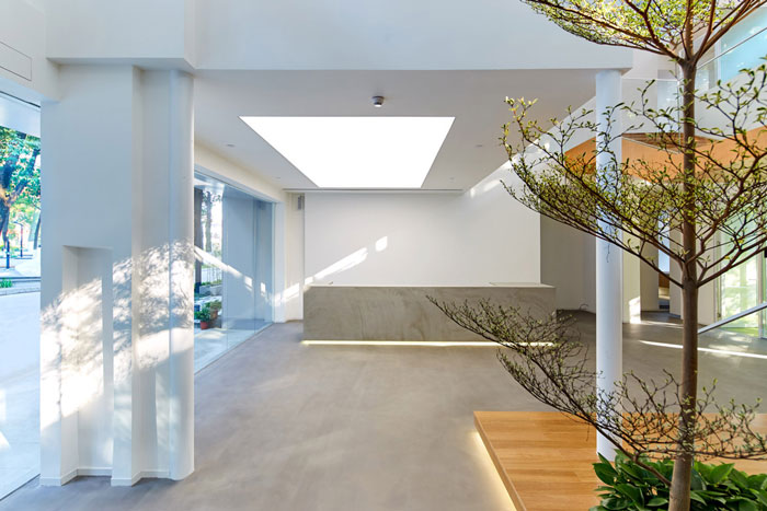 廠房辦公樓前臺裝修設(shè)計效果圖