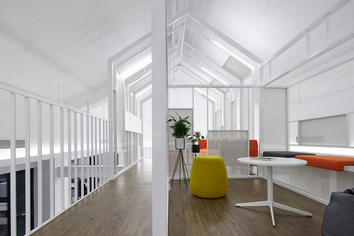 科技辦公樓休息區裝修設計效果圖