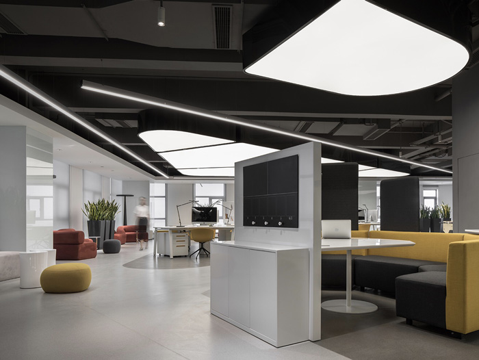 產(chǎn)業(yè)園辦公室辦公區(qū)裝修設計效果圖