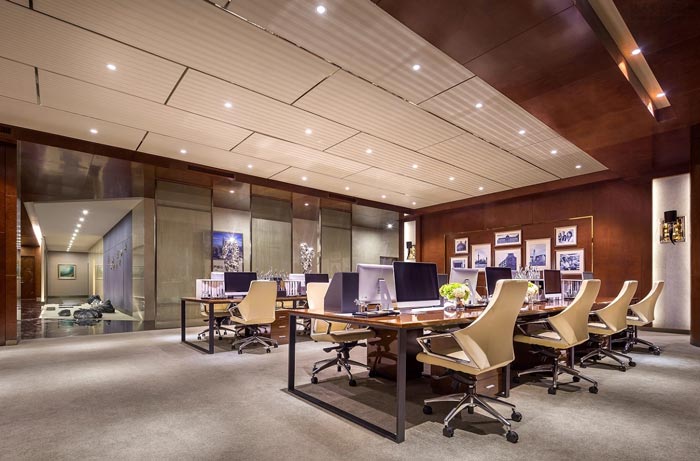 金融控股公司辦公區裝修設計效果圖