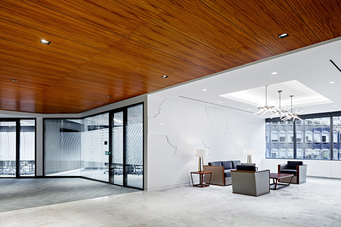 6000平方金融公司接待區裝修設計效果圖