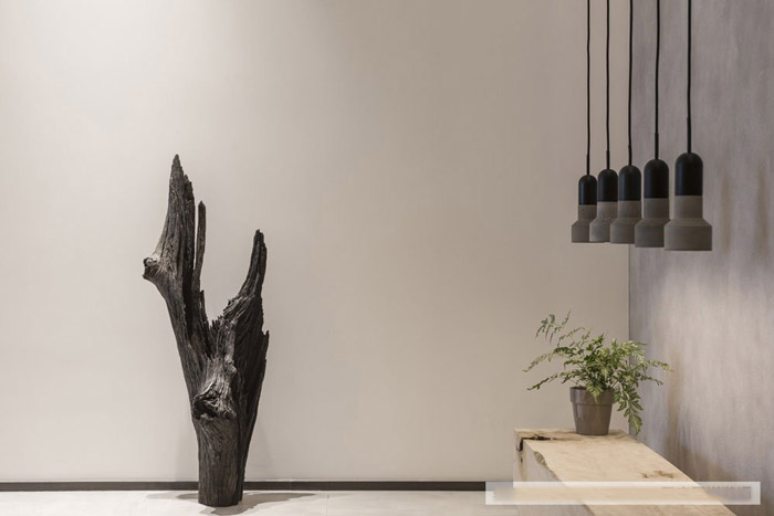 新中式風格辦公室裝飾設計效果圖