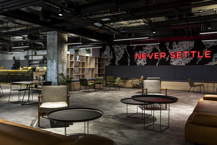 金融科技公司辦公室休息區設計方案