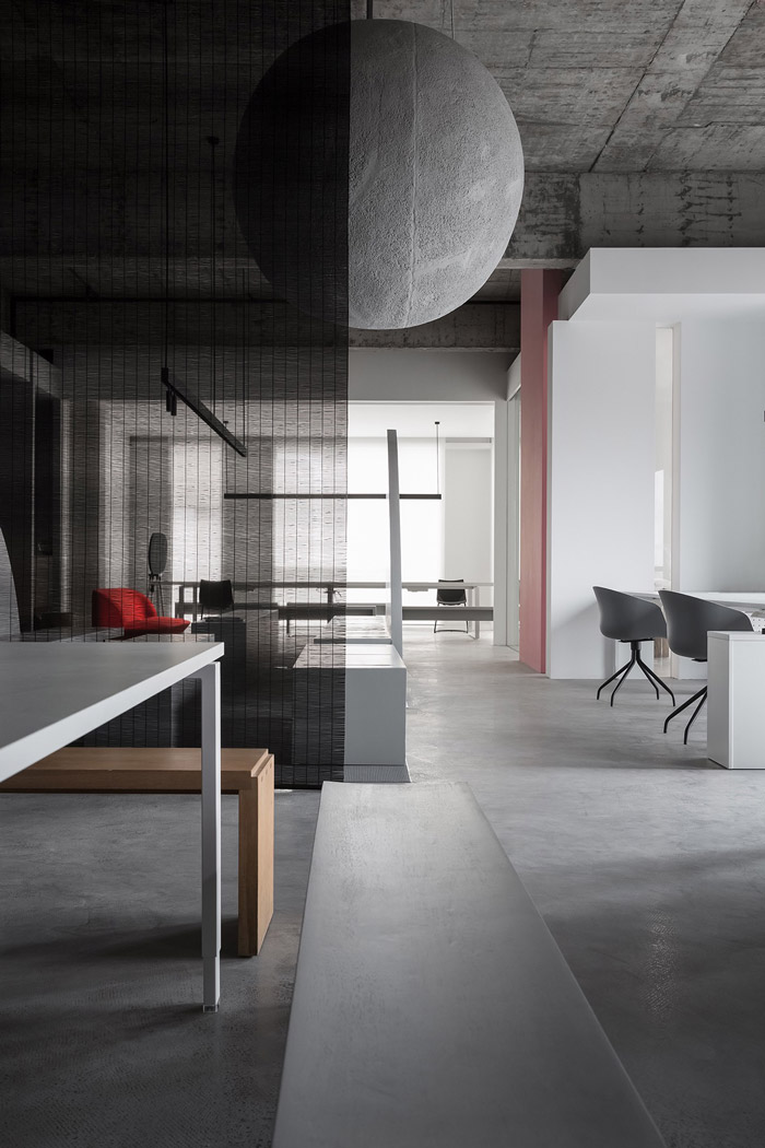 創(chuàng)新科技辦公室隔簾裝修設(shè)計效果圖