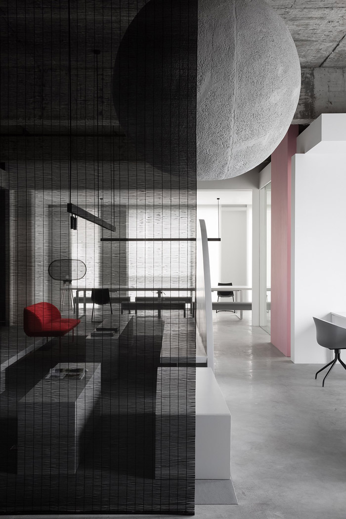 創(chuàng)新科技辦公室隔簾裝修設(shè)計效果圖