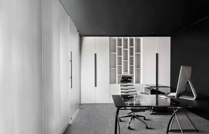 智能公司經理辦公室裝修設計效果圖