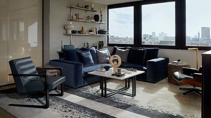 186m2私人辦公室接待區裝修設計效果圖