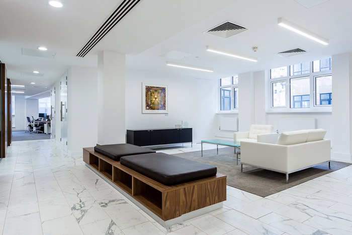 現代風格辦公室交流區裝修效果圖