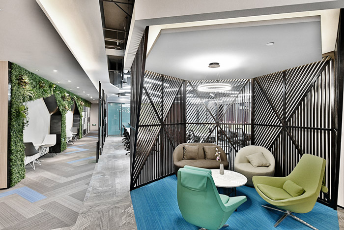 聯合辦公過道裝修效果圖