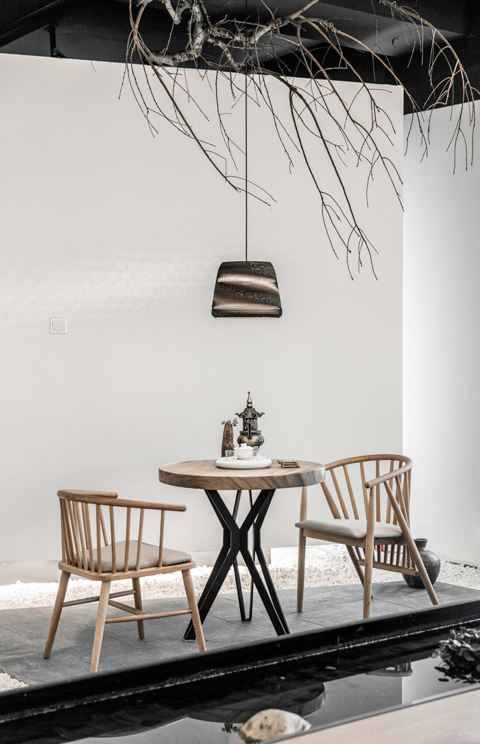 茶業公司辦公室交流區裝修設計方案