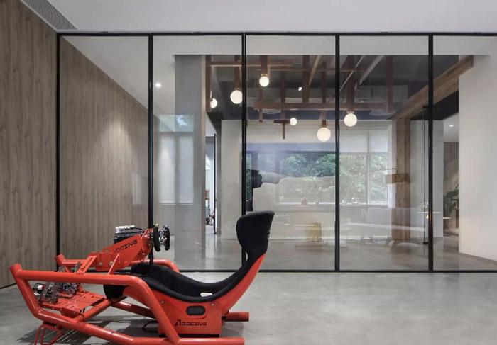 1300㎡辦公室休閑區裝修設計效果圖