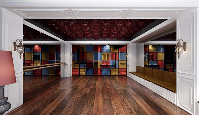 攝影公司辦公室拍攝區裝修效果圖